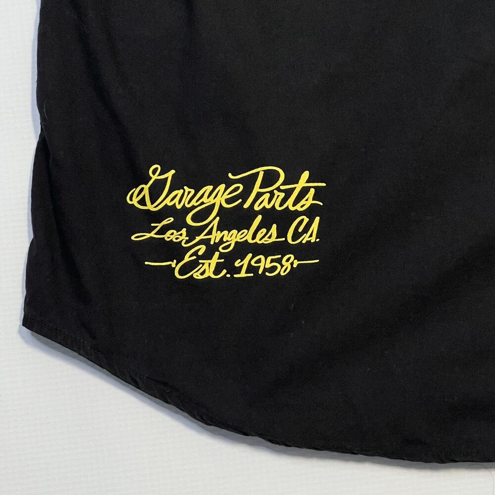 Christian Audigier Shirt Mens XL Black Racing Motorcycle Garage Parts Cotton 58 - Picture 9 of 16